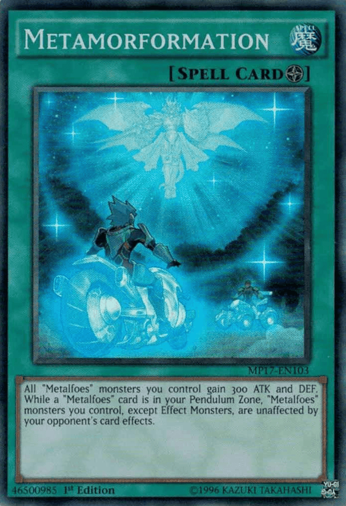 Metamorformation [MP17-EN103] Super Rare (ONLINE ORDER ONLY)