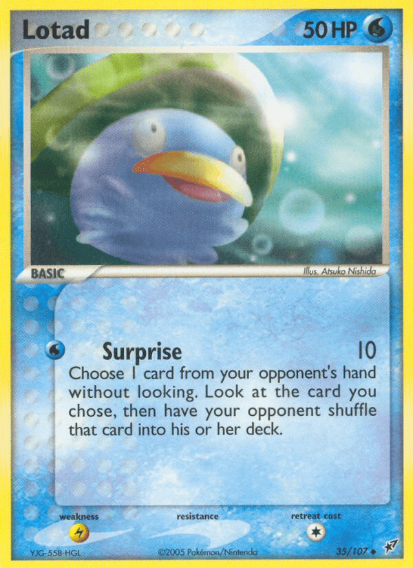 Lotad (35/107) [EX: Deoxys] (Online Only)