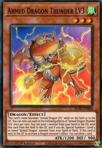 Armed Dragon Thunder LV3 [BLVO-EN004] Super Rare (ONLINE ORDER ONLY)
