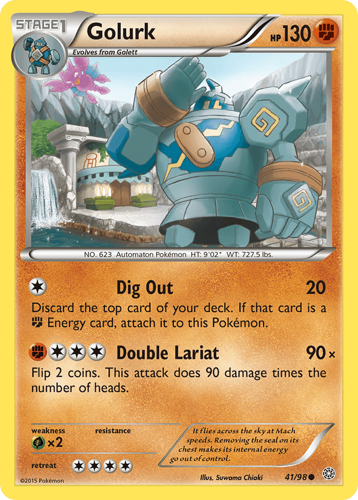 Golurk (41/98) [XY: Ancient Origins] (Online Only)