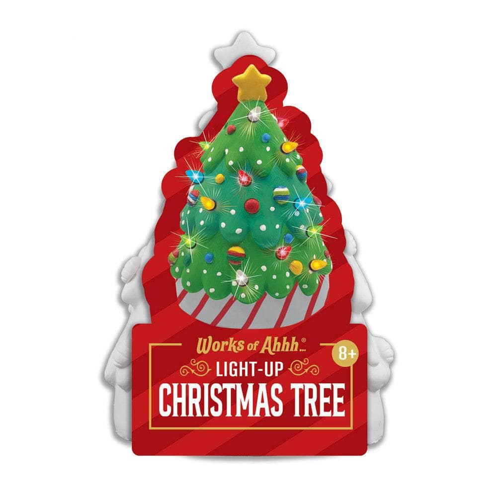 Light-Up Christmas Tree - 6" Plaster Paint Kit (ONLINE ORDER ONLY)