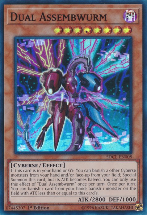 Dual Assembwurm [SDCL-EN008] Super Rare (ONLINE ORDER ONLY)