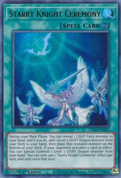 Starry Knight Ceremony [GFTP-EN033] Ultra Rare (ONLINE ORDER ONLY)