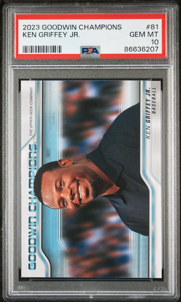 2023 UPPER DECK GOODWIN CHAMPIONS KEN GRIFFEY JR.  #81 - PSA 10 (Online Order Only)