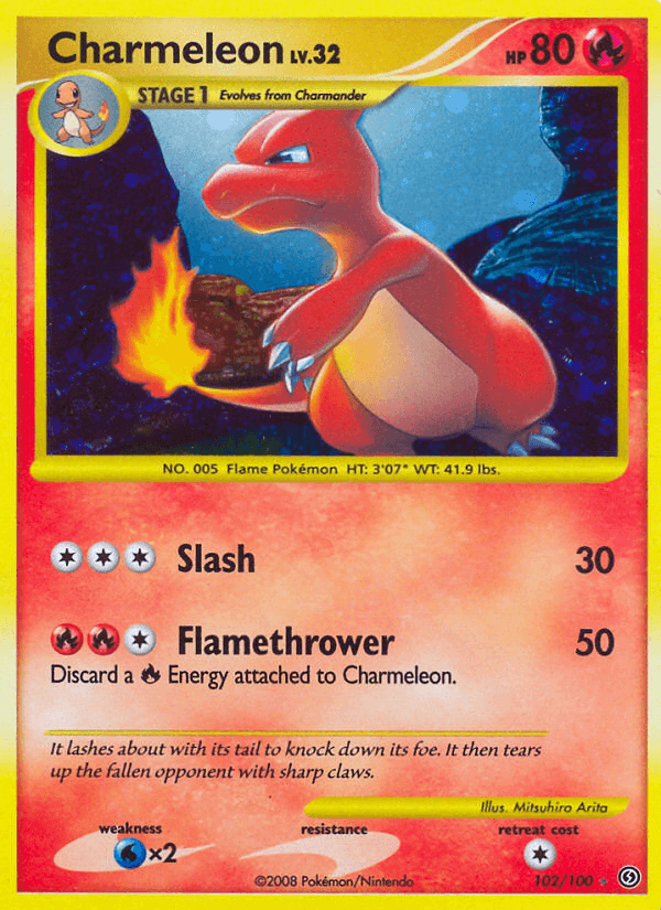 Charmeleon (102/100) [Diamond & Pearl: Stormfront] (Online Only)
