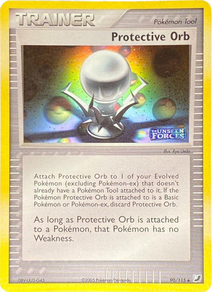 Protective Orb (90/115) (Stamped) [EX: Unseen Forces] (Online Only)