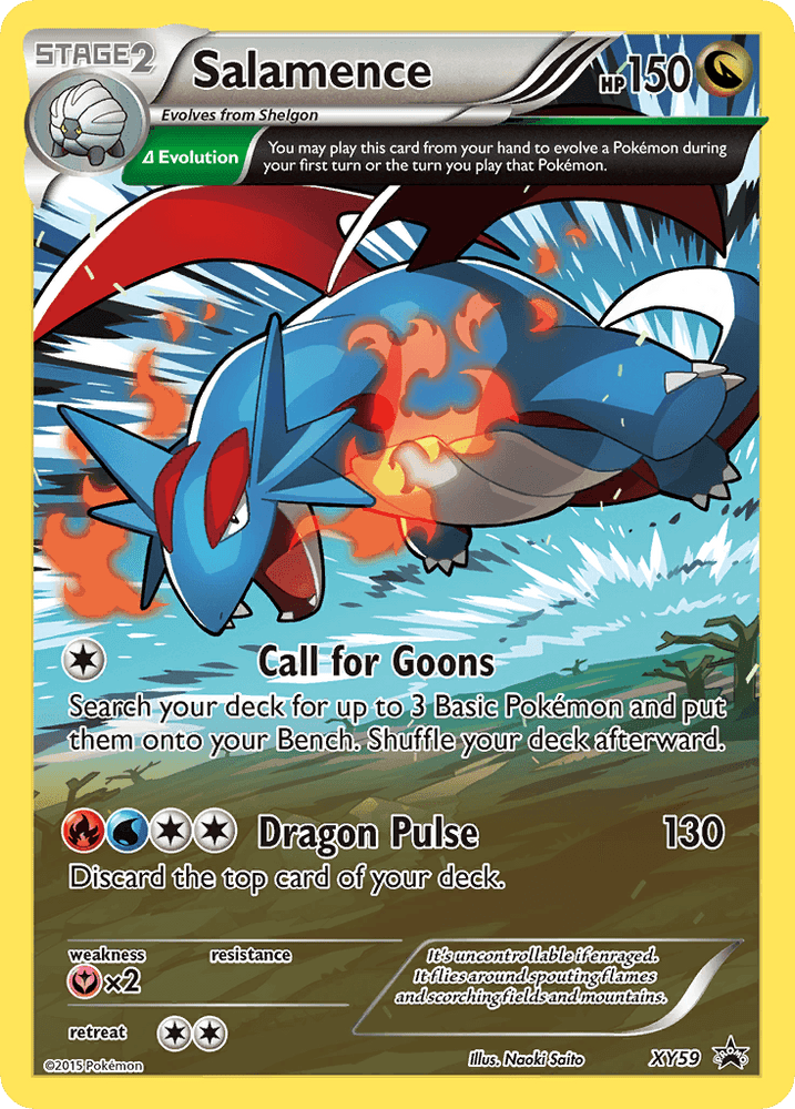 Salamence (XY59) [XY: Black Star Promos] (Online Only)