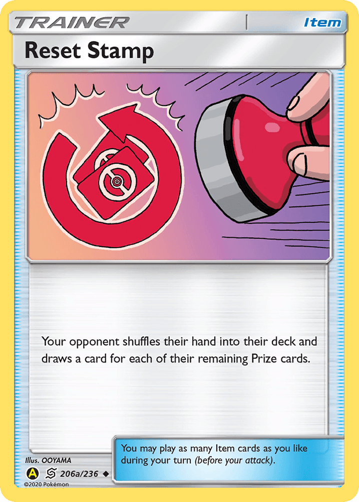 Reset Stamp (206a/236) [Alternate Art Promos] (Online Only)