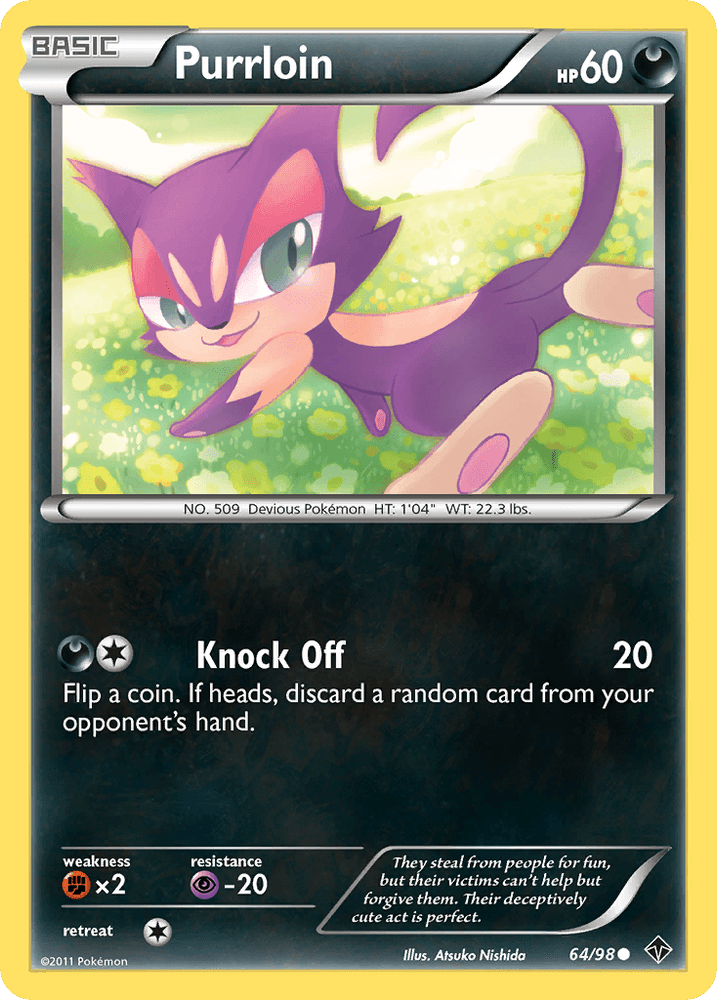 Purrloin (64/98) [Black & White: Emerging Powers] (Online Only)
