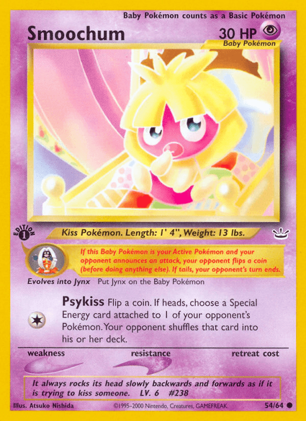 Smoochum (54/64) [Neo Revelation 1st Edition] (Online Only)