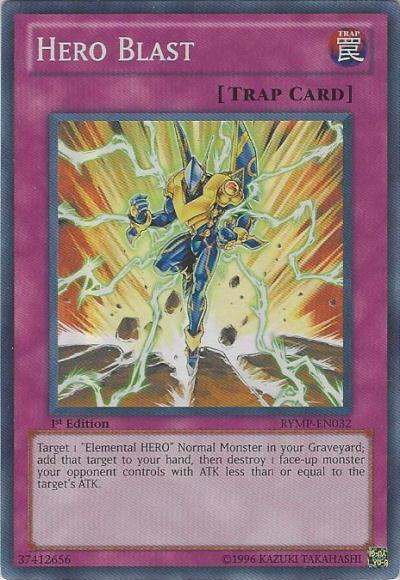 Hero Blast [RYMP-EN032] Super Rare (ONLINE ORDER ONLY)