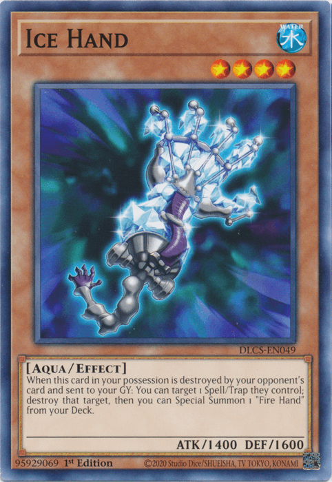 Ice Hand [DLCS-EN049] Common (ONLINE ORDER ONLY)