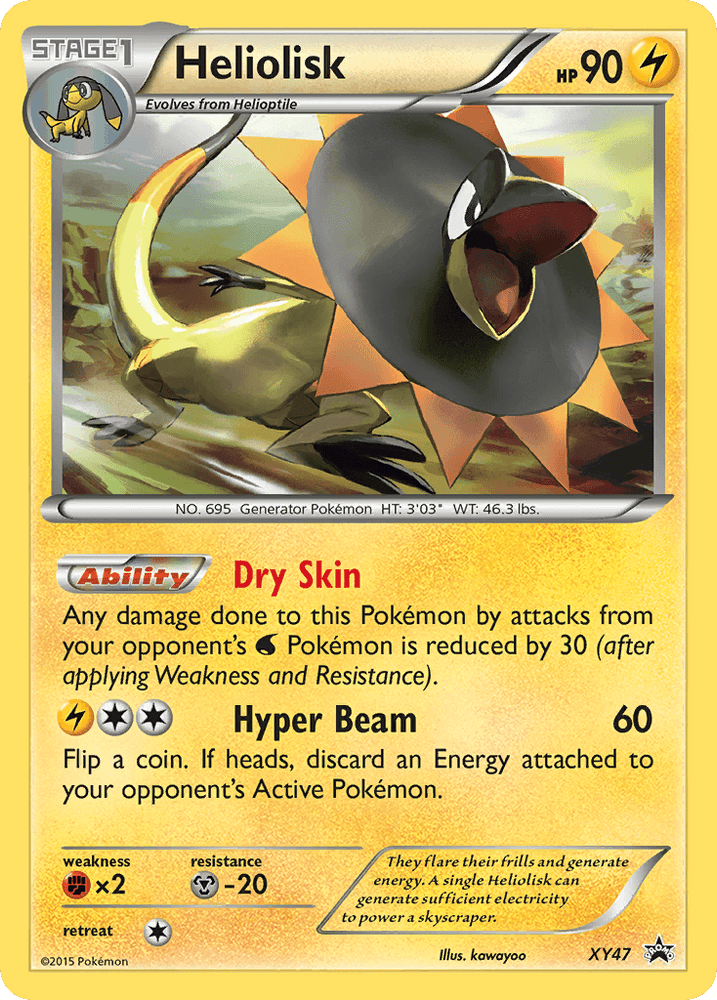 Heliolisk (XY47) [XY: Black Star Promos] (Online Only)