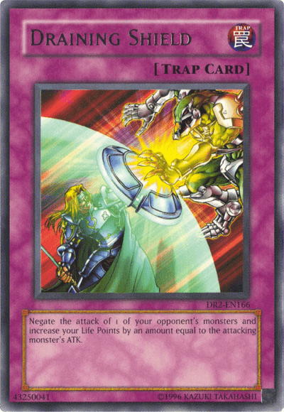 Draining Shield [DR2-EN166] Rare (ONLINE ORDER ONLY)