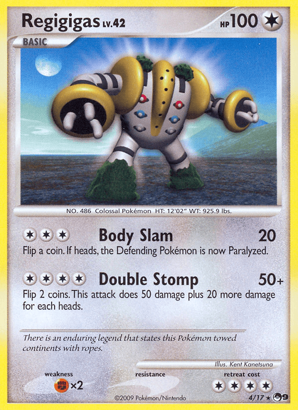 Regigigas (4/17) [POP Series 9] (Online Only)