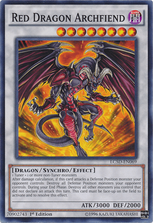 Red Dragon Archfiend [LC5D-EN069] Common (ONLINE ORDER ONLY)
