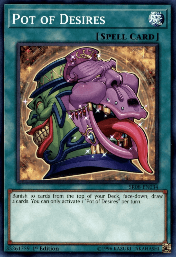 Pot of Desires [SR08-EN034] Common (ONLINE ORDER ONLY)