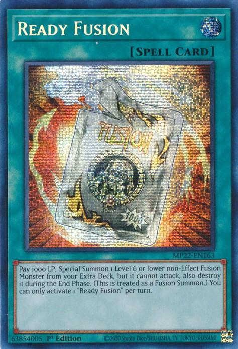 Ready Fusion [MP22-EN163] Prismatic Secret Rare (ONLINE ORDER ONLY)