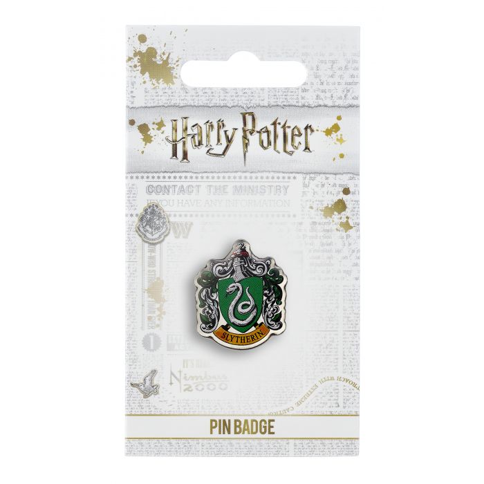 Harry Potter Slytherin House Crest Pin (Online Order Only)