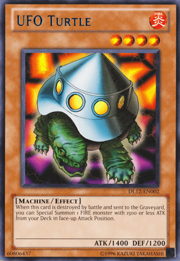 UFO Turtle (Blue) [DL12-EN002] Rare (ONLINE ORDER ONLY)