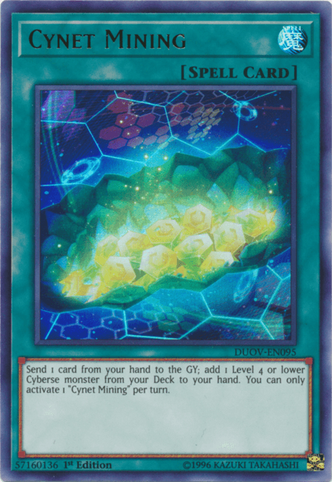 Cynet Mining [DUOV-EN095] Ultra Rare (ONLINE ORDER ONLY)