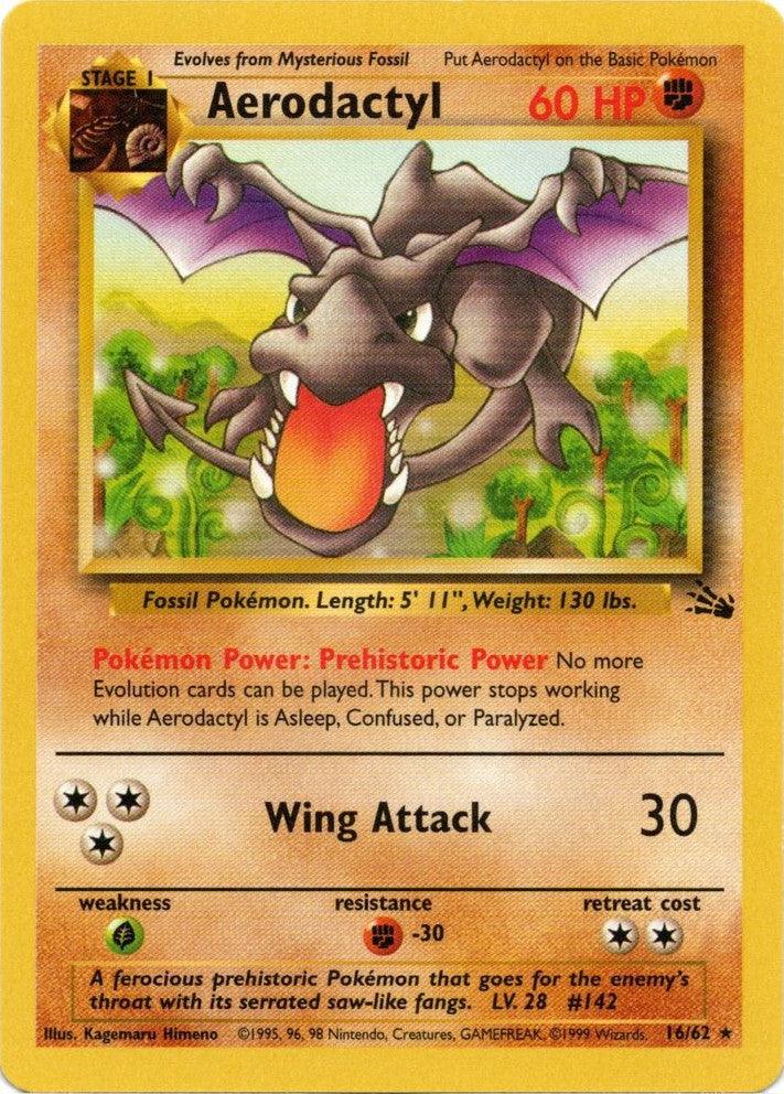 Aerodactyl (16/62) [Fossil Unlimited] (Online Only)