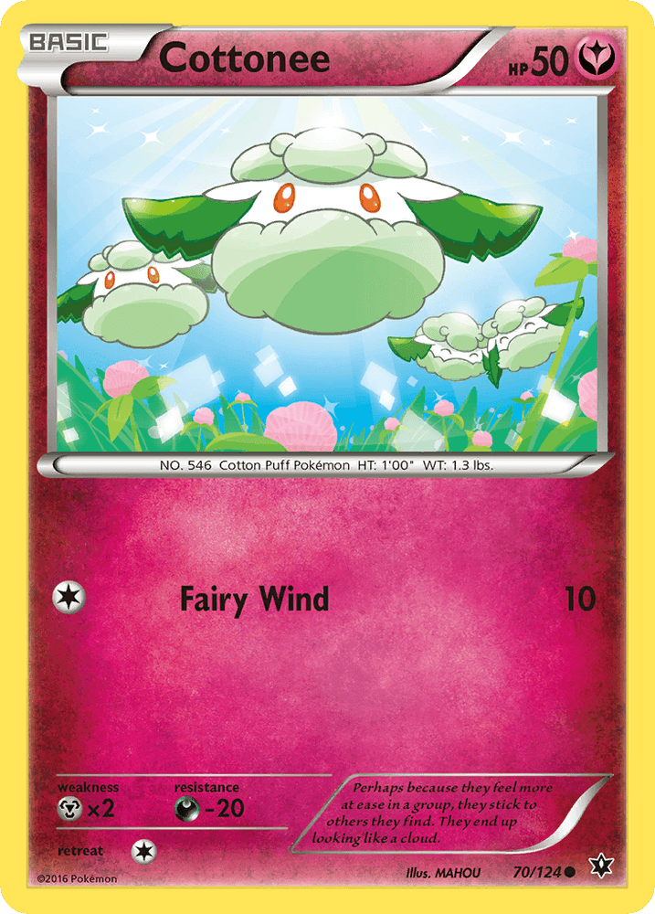 Cottonee (70/124) [XY: Fates Collide] (Online Only)