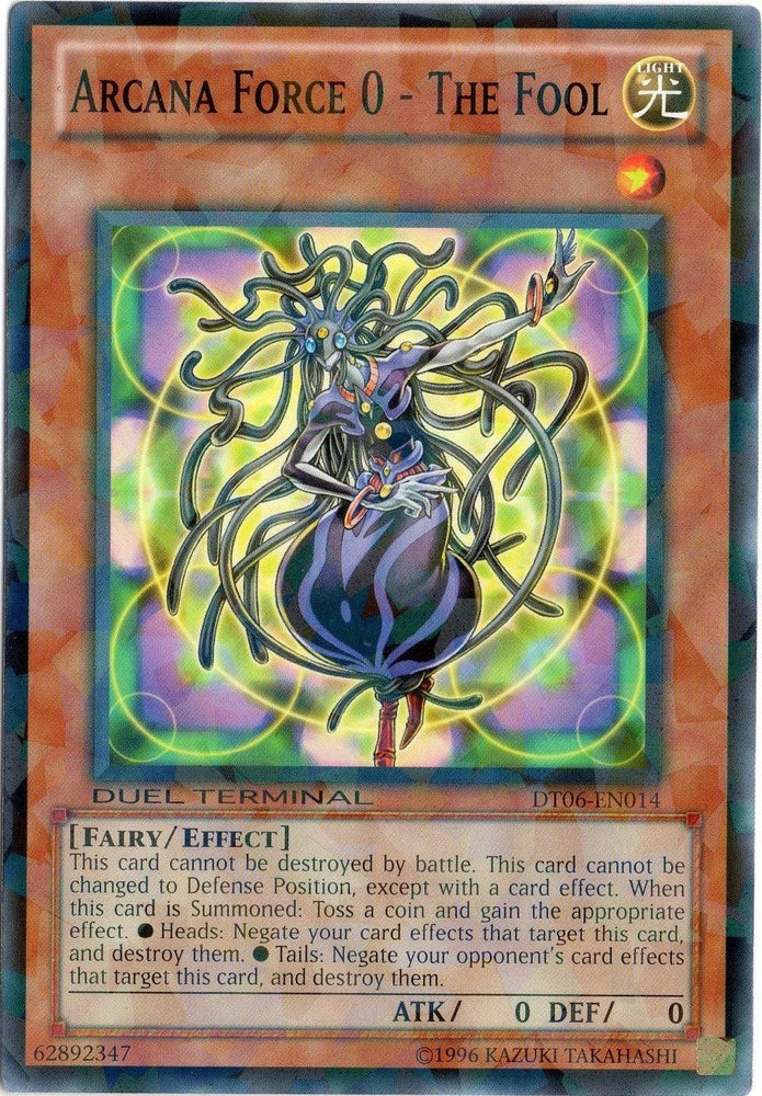 Arcana Force 0 - The Fool [DT06-EN014] Common (ONLINE ORDER ONLY)