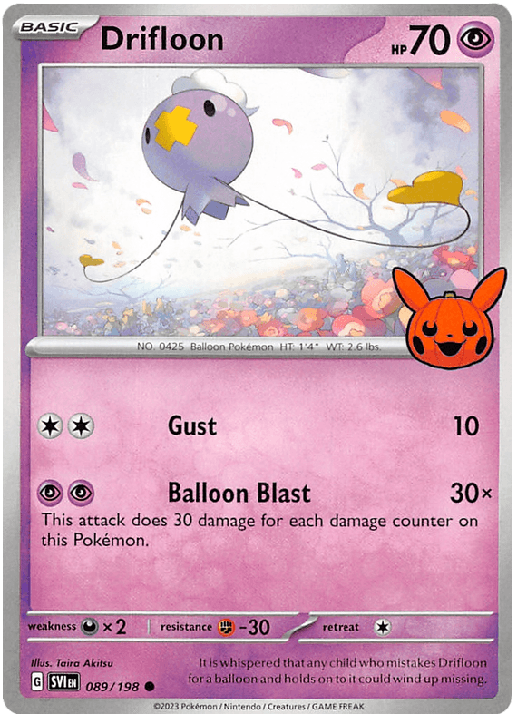 Drifloon (089/198) [Trick or Trade 2023] (Online Only)