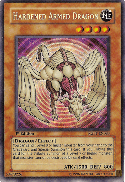 Hardened Armed Dragon [RGBT-EN083] Secret Rare (ONLINE ORDER ONLY)