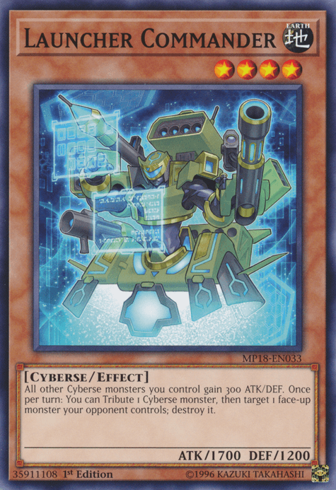 Launcher Commander [MP18-EN033] Common (ONLINE ORDER ONLY)