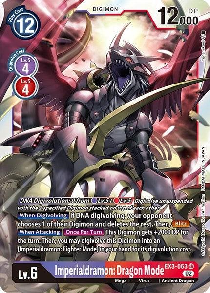 Imperialdramon: Dragon Mode [EX3-063] [Revision Pack Cards] (ONLINE ORDER ONLY)