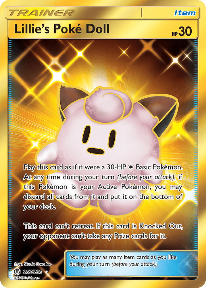 Lillie's Poke Doll (267/236) [Sun & Moon: Cosmic Eclipse] (Online Only)