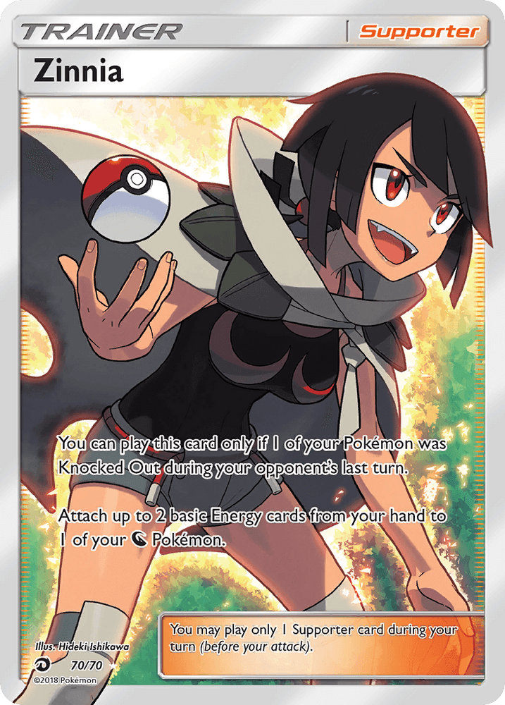 Zinnia (70/70) [Sun & Moon: Dragon Majesty] (Online Only)