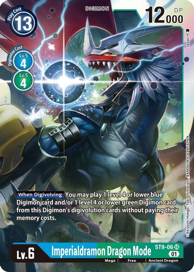 Imperialdramon Dragon Mode [ST9-06] [Starter Deck: Ultimate Ancient Dragon] (ONLINE ORDER ONLY)