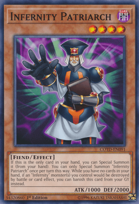 Infernity Patriarch [COTD-EN091] Common (ONLINE ORDER ONLY)