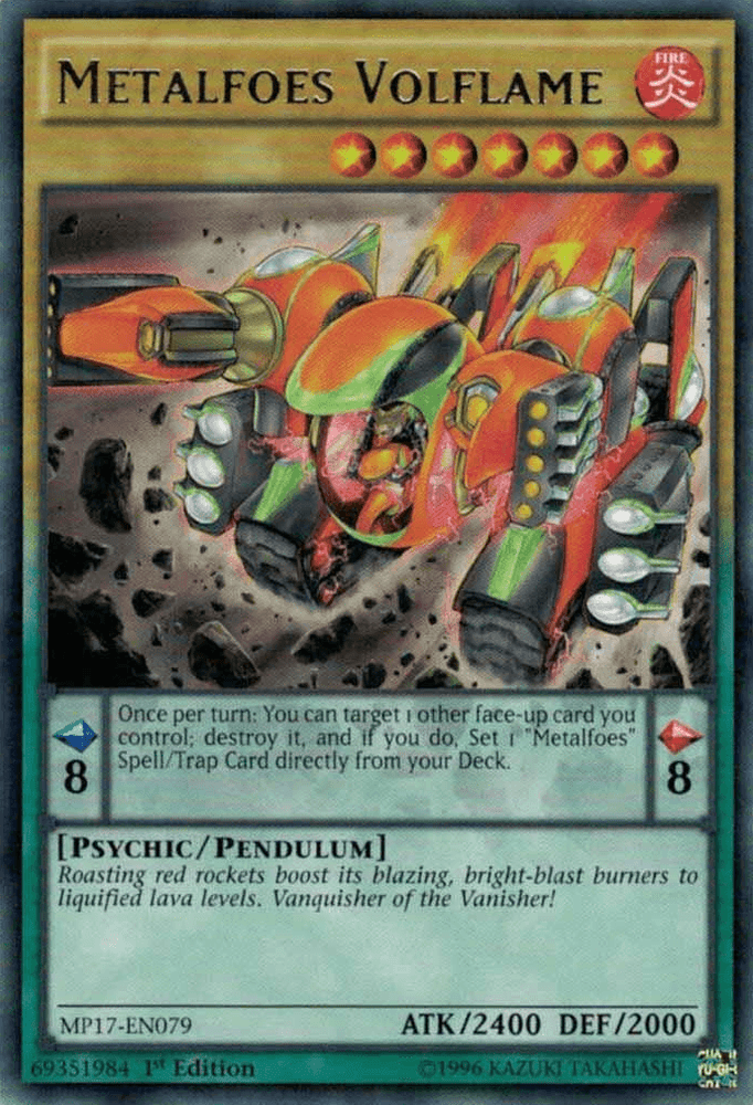 Metalfoes Volflame [MP17-EN079] Rare (ONLINE ORDER ONLY)