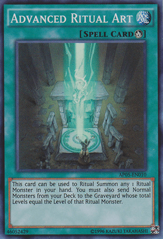 Advanced Ritual Art [AP05-EN010] Super Rare (ONLINE ORDER ONLY)