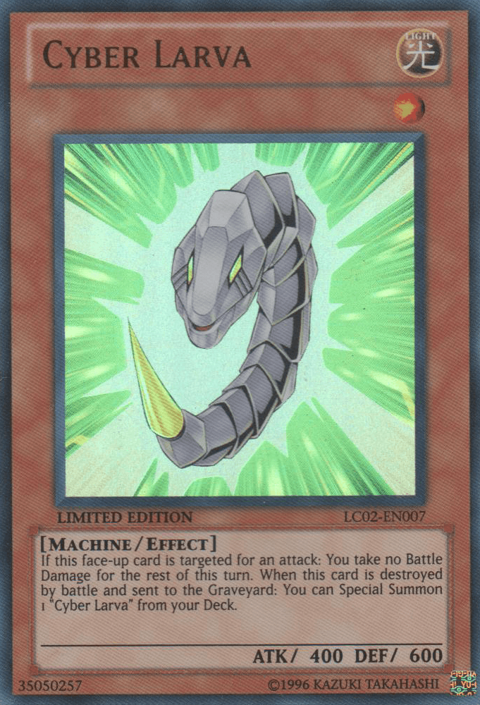 Cyber Larva [LC02-EN007] Ultra Rare (ONLINE ORDER ONLY)