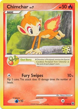 Chimchar (57/100) [Countdown Calendar Promos] (Online Only)