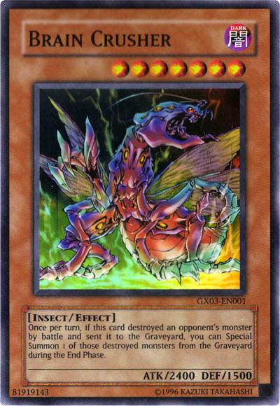 Brain Crusher [GX03-EN001] Super Rare (ONLINE ORDER ONLY)
