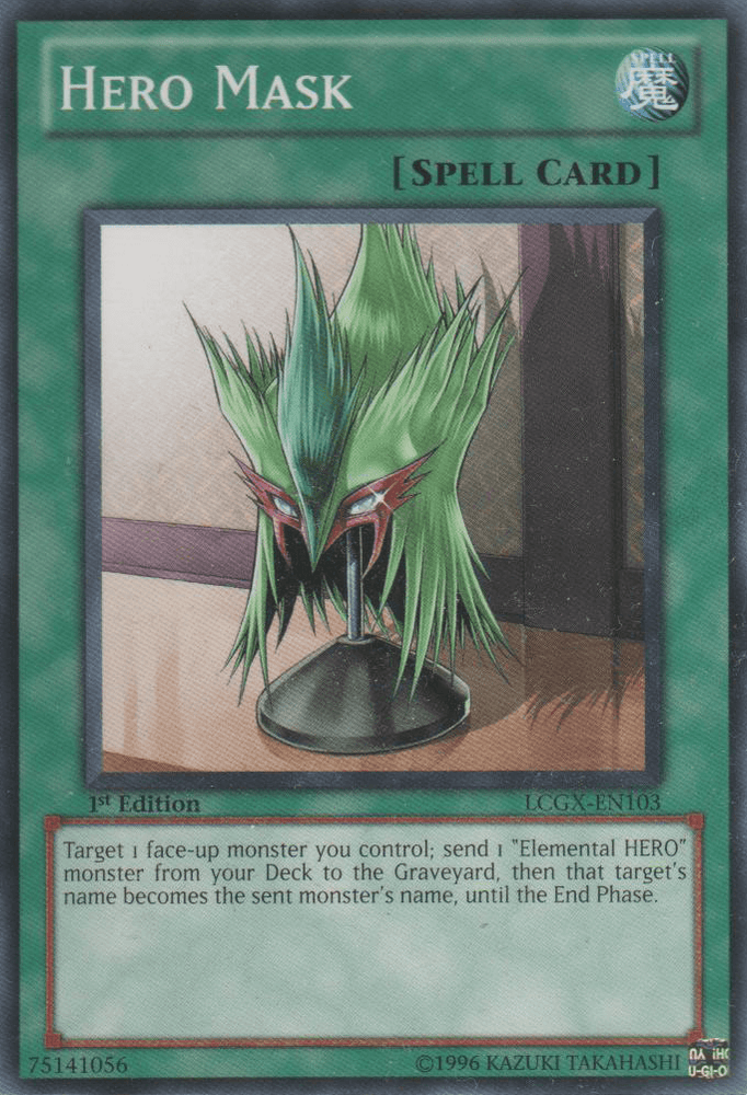 Hero Mask [LCGX-EN103] Common (ONLINE ORDER ONLY)