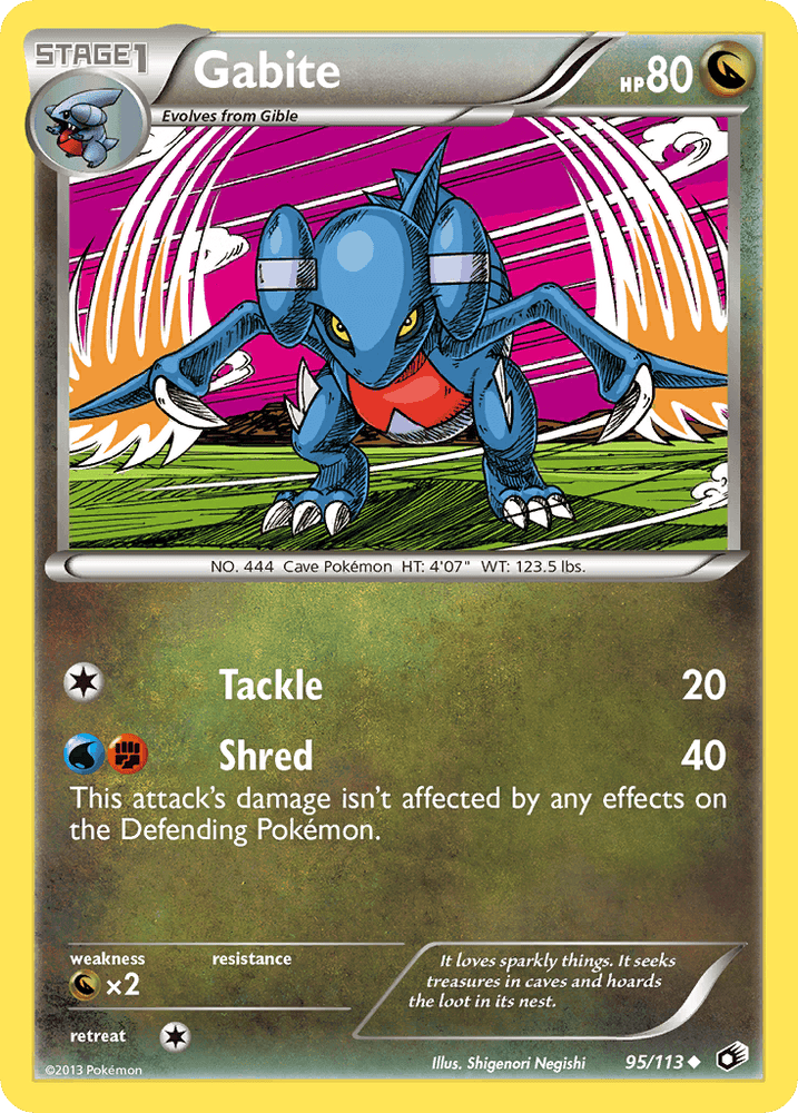 Gabite (95/113) [Black & White: Legendary Treasures] (Online Only)