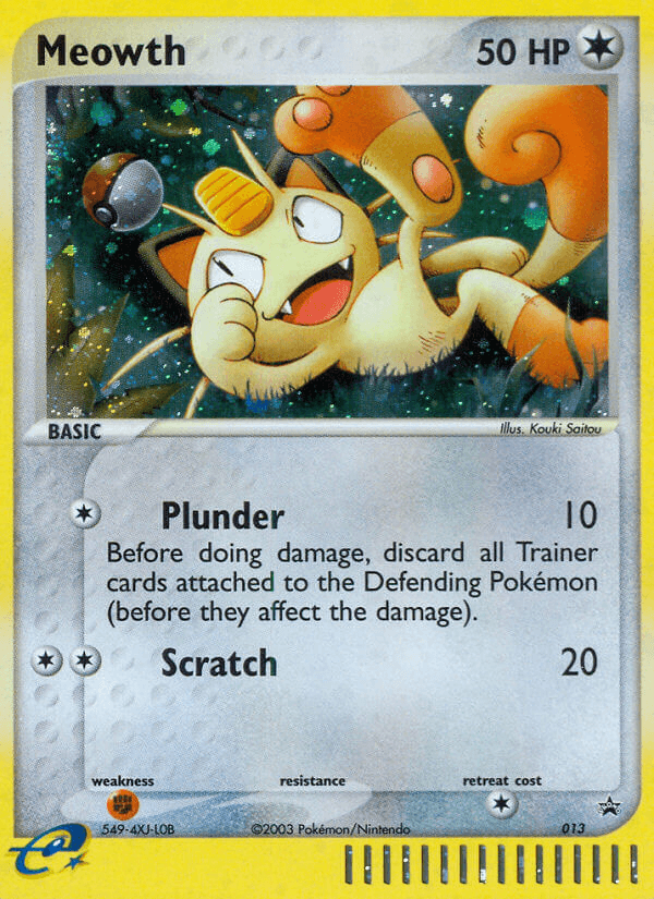 Meowth (013) [Nintendo: Black Star Promos] (Online Only)