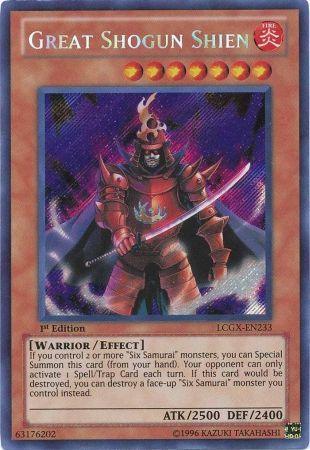Great Shogun Shien [LCGX-EN233] Secret Rare (ONLINE ORDER ONLY)