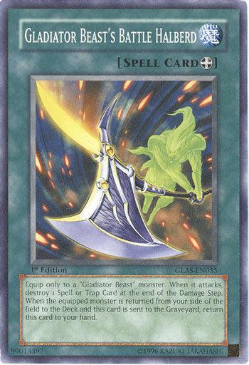 Gladiator Beast's Battle Halberd [GLAS-EN055] Common (ONLINE ORDER ONLY)