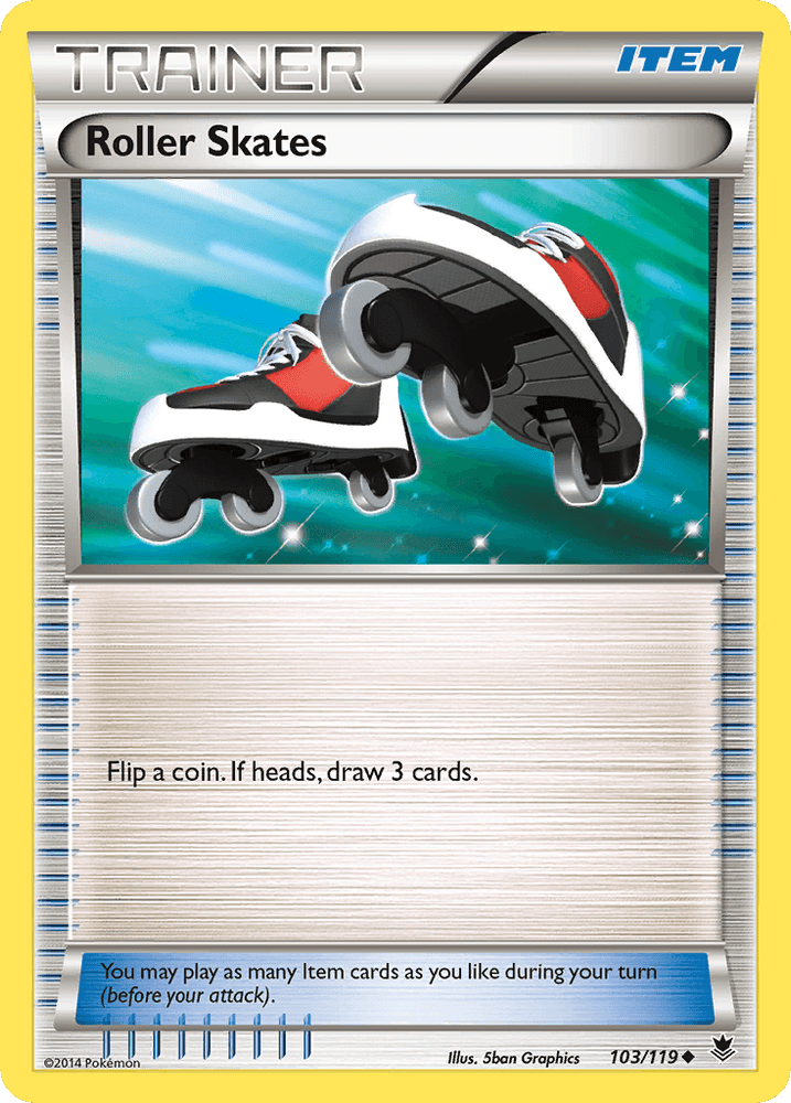 Roller Skates (103/119) [XY: Phantom Forces] (Online Only)