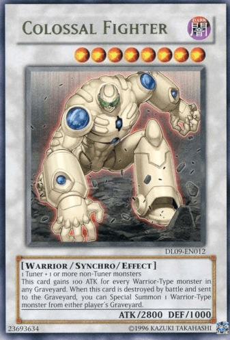 Colossal Fighter (Green) [DL09-EN012] Rare (ONLINE ORDER ONLY)