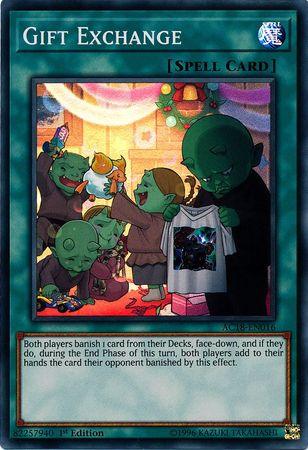 Gift Exchange [AC18-EN016] Super Rare (ONLINE ORDER ONLY)