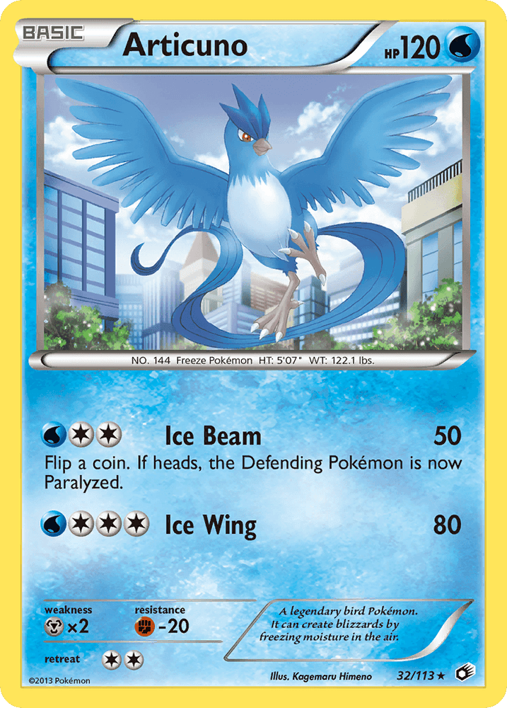 Articuno (32/113) [Black & White: Legendary Treasures] (Online Only)